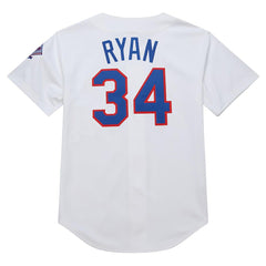 White Nolan Ryan Texas Rangers Mitchell & Ness 1993 Cooperstown Collection Authentic Jersey