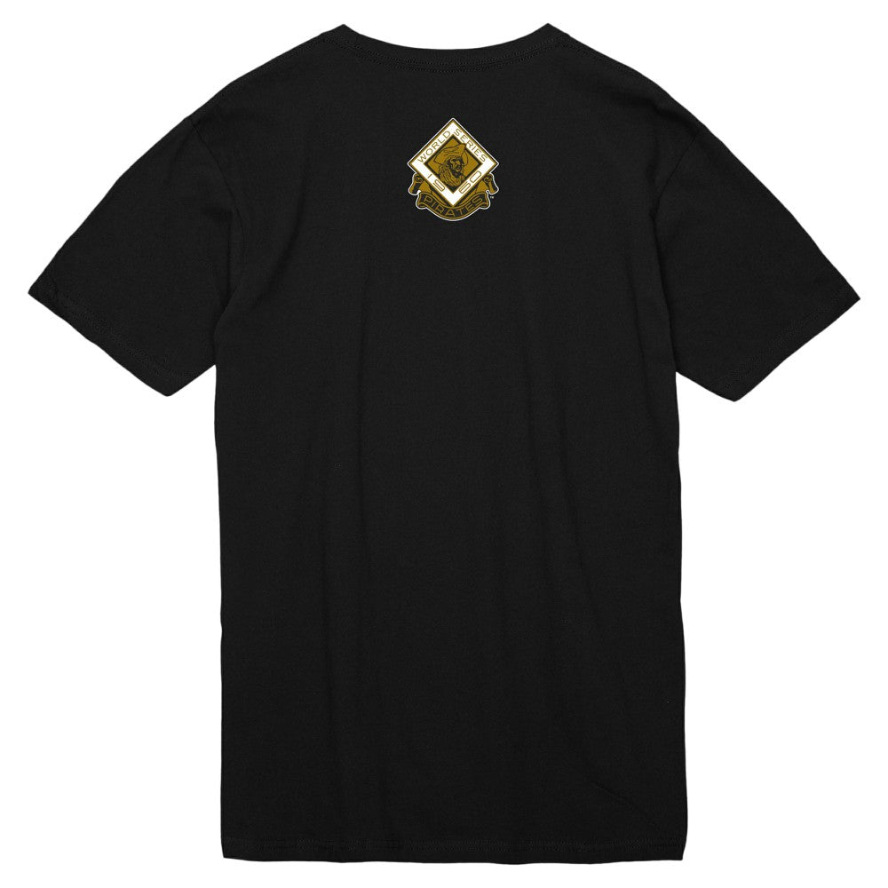 Black Roberto Clemente Pittsburgh Pirates Mitchell & Ness Cooperstown Collection Heavyweight Premium Player Vintage Logo T-Shirt