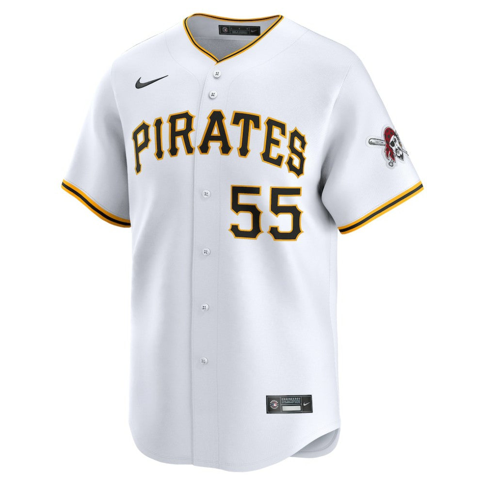 Jason Delay Pittsburgh Pirates Nike Home Limited Player Jersey – White
