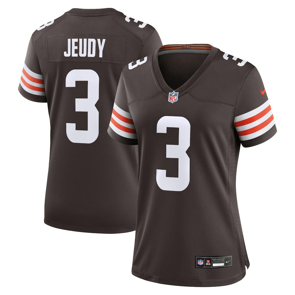 Jerry Jeudy  Women's Game Jersey - Cleveland Browns Jerseys