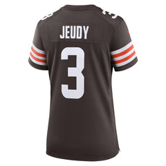 Jerry Jeudy  Women's Game Jersey - Cleveland Browns Jerseys