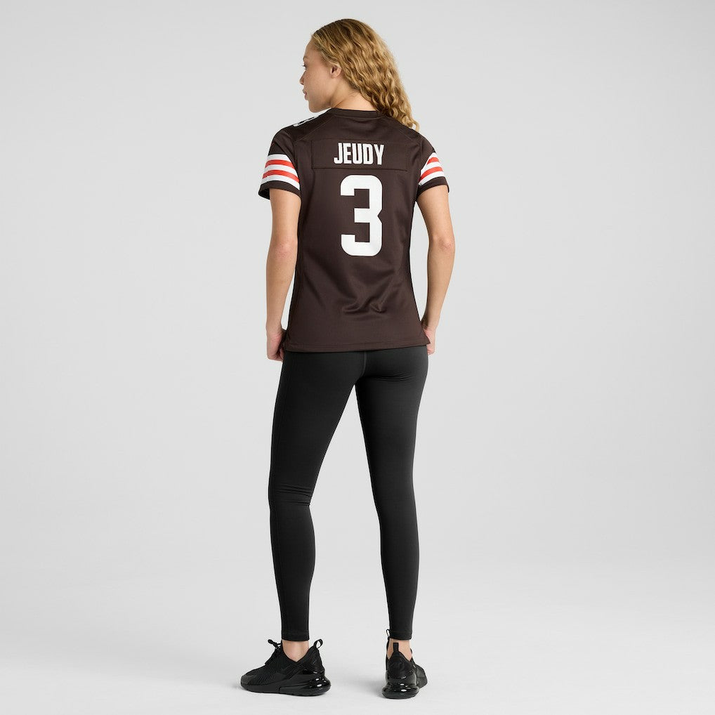 Jerry Jeudy  Women's Game Jersey - Cleveland Browns Jerseys