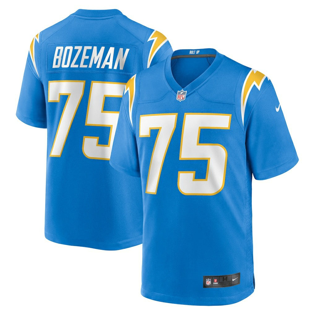 Bradley Bozeman  Game Jersey - Los Angeles Chargers Jerseys