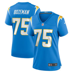 Bradley Bozeman  Women's Game Jersey - Los Angeles Chargers Jerseys