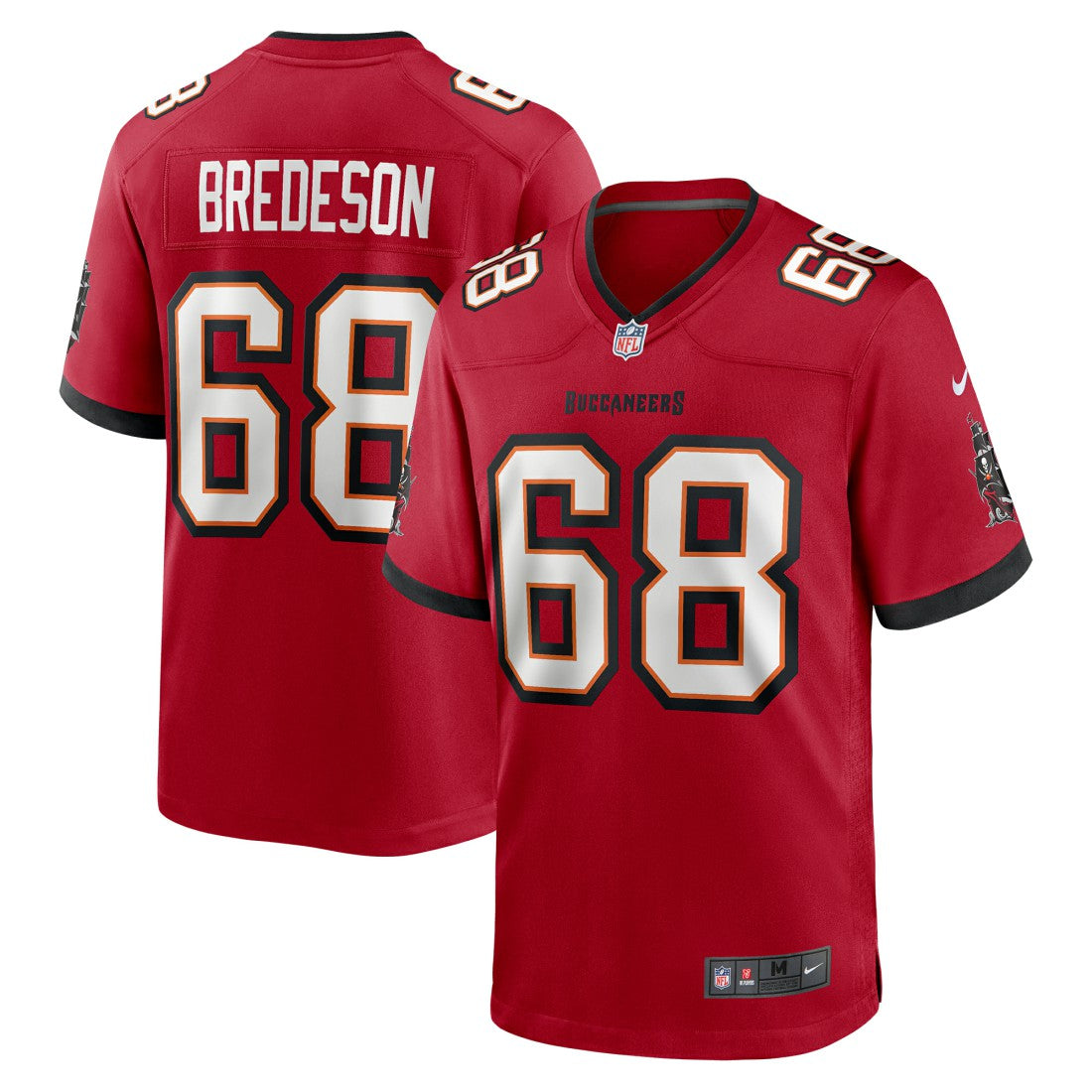 Ben Bredeson  Game Jersey - Tampa Bay Buccaneers Jerseys
