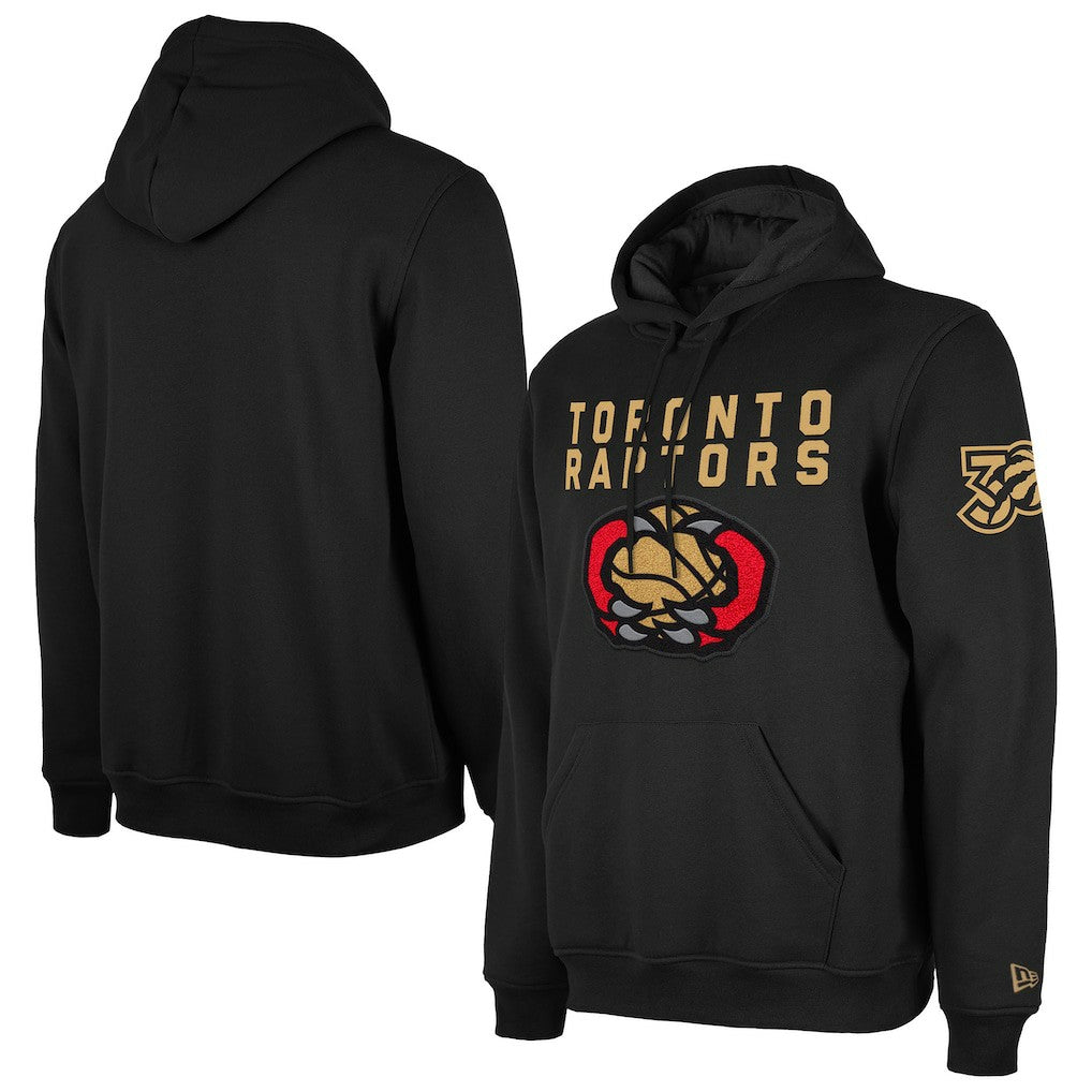 New Era Toronto Raptors 2024/25 City Edition Chenille Heavyweight Pullover Hoodie