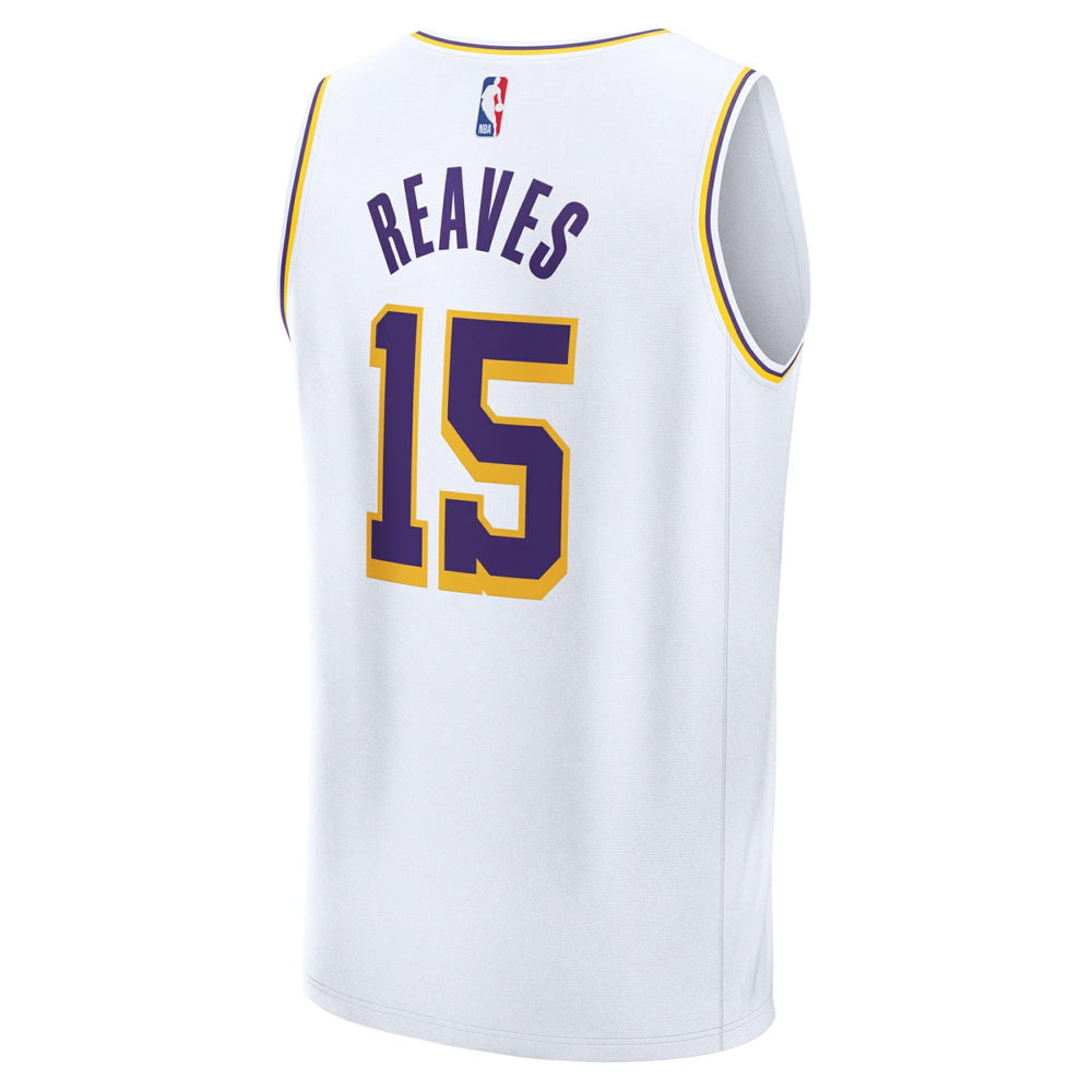 Fanatics Austin Reaves Los Angeles Lakers Fast Break Replica Player Jersey