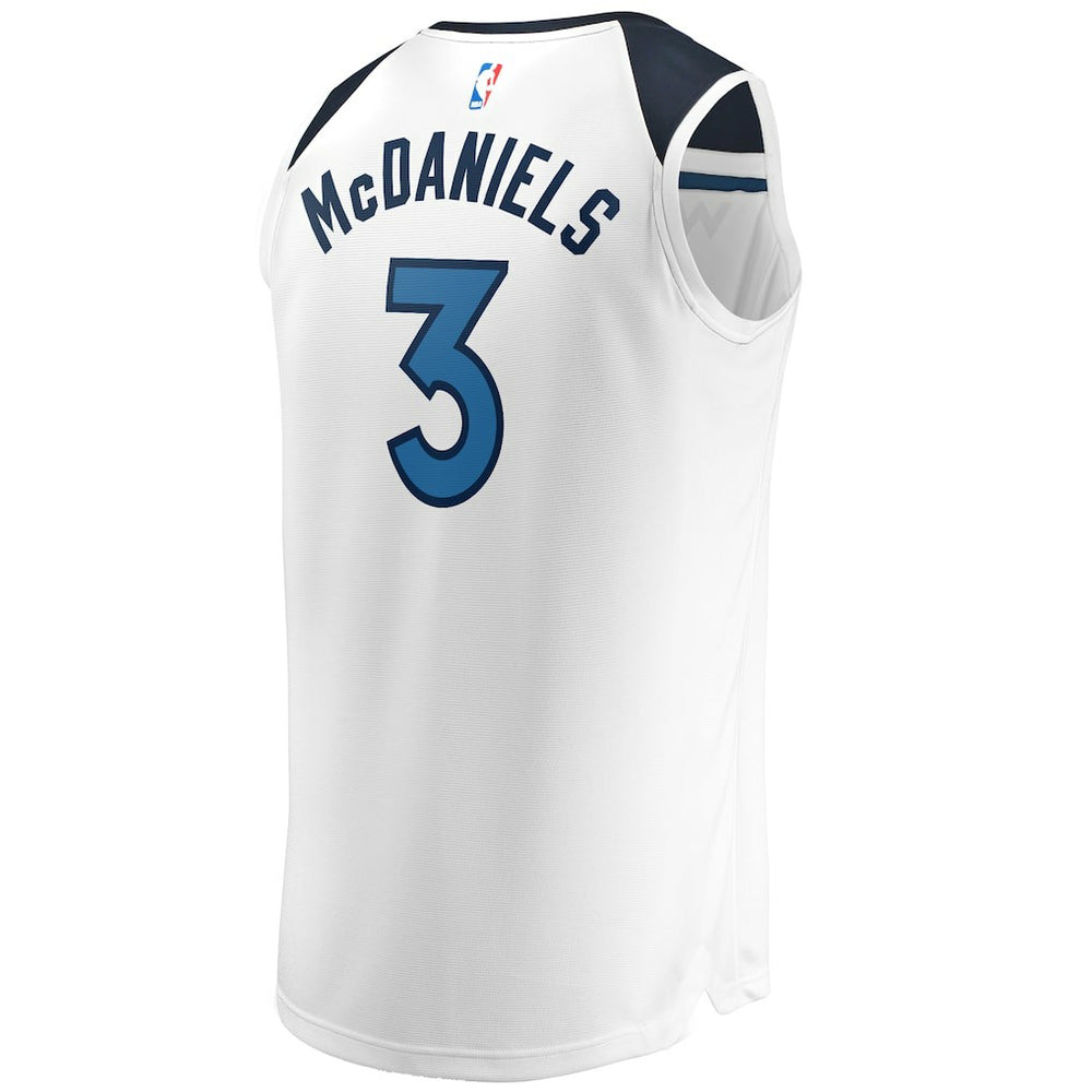 Fanatics Jaden McDaniels Minnesota Timberwolves Fast Break Replica Player Jersey