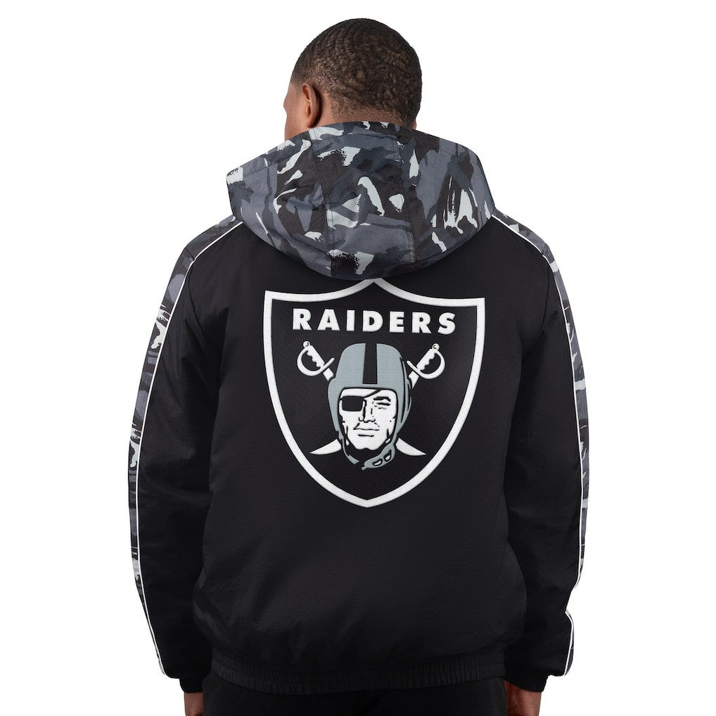 Starter Thursday Night Gridiron Full-Zip Jacket - Las Vegas Raiders Jackets