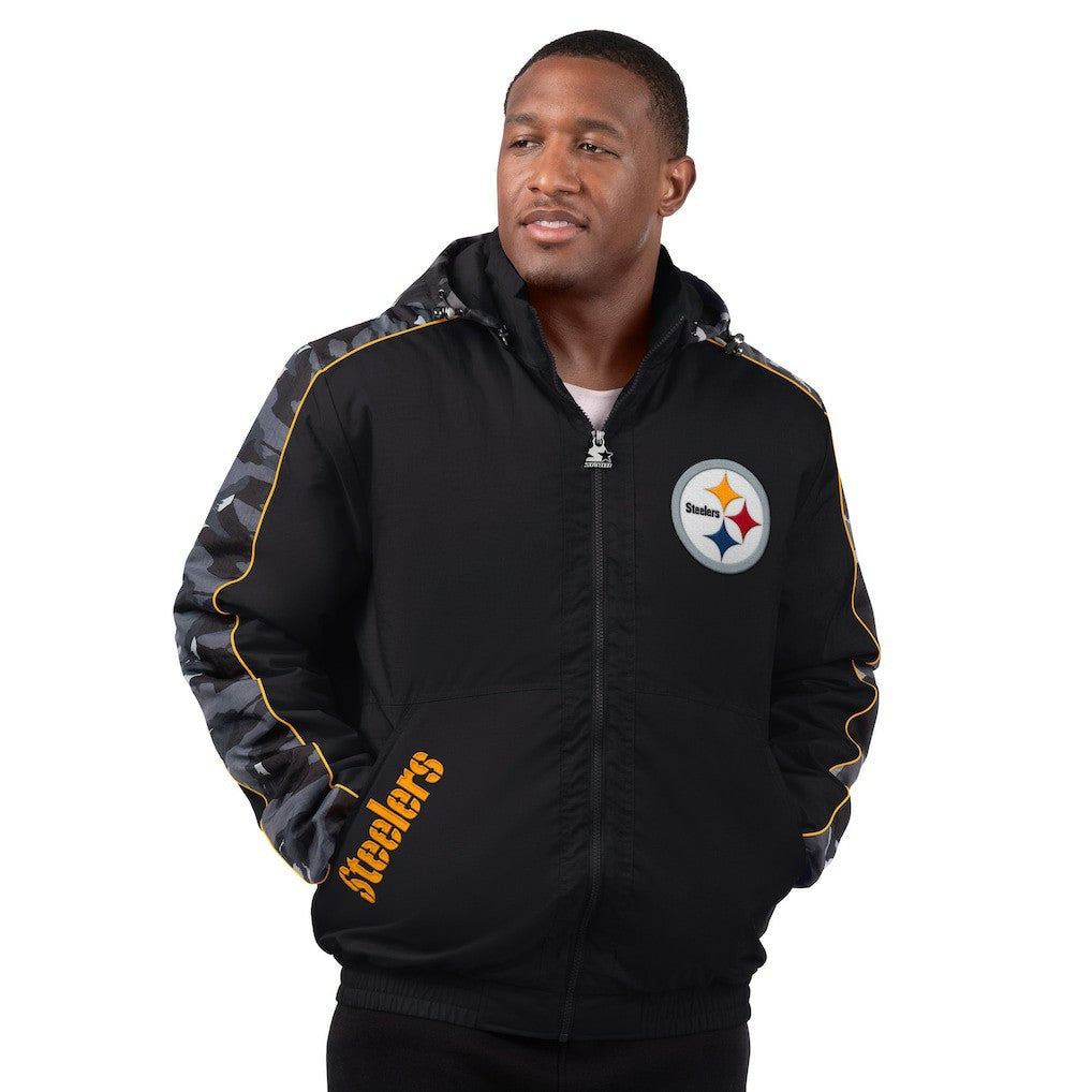 Starter Thursday Night Gridiron Full-Zip Jacket - Pittsburgh Steelers Jackets
