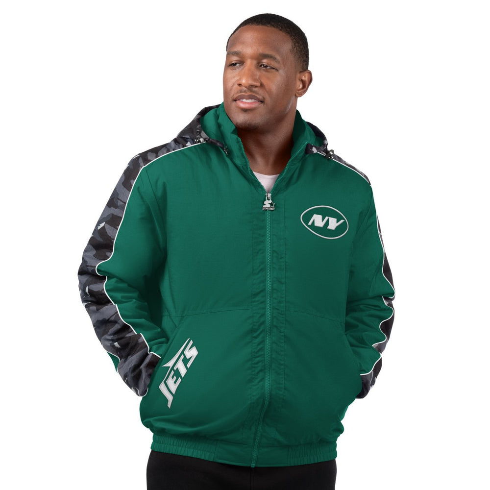 Starter Thursday Night Gridiron Full-Zip Jacket - New York Jets Jackets