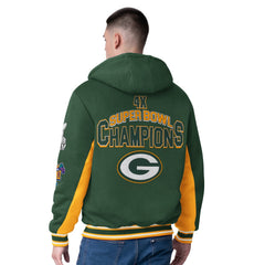 G-III Extreme No Huddle Commemorative Full-Zip Hoodie Jacket - Green Bay Packers Hoodies