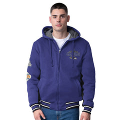 G-III Extreme No Huddle Commemorative Full-Zip Hoodie Jacket - Baltimore Ravens Hoodies