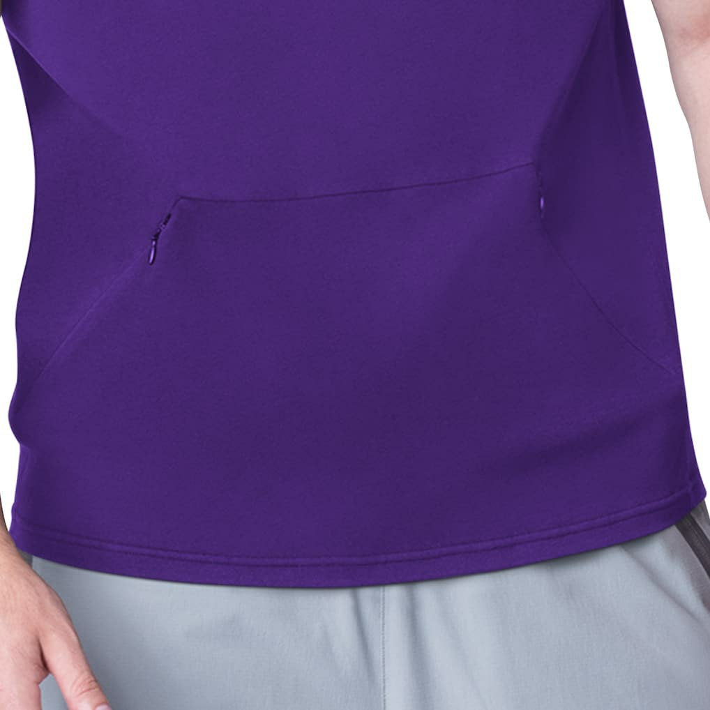 MSX by Michael Strahan Action Sleeveless Pullover Hoodie - Minnesota Vikings Hoodies