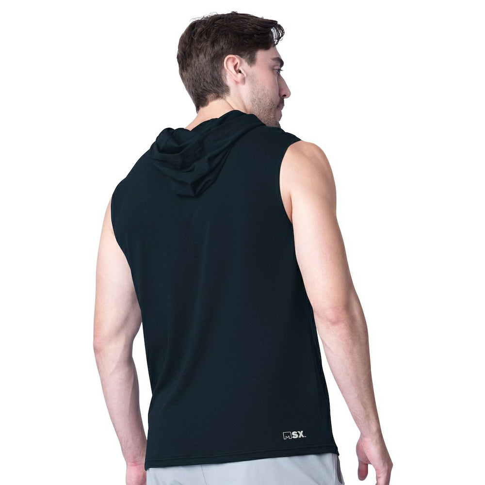 MSX by Michael Strahan Action Sleeveless Pullover Hoodie - Cincinnati Bengals Hoodies