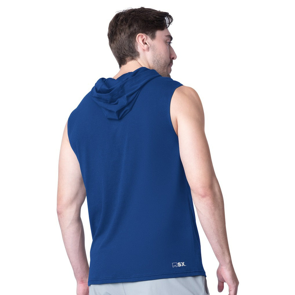 MSX by Michael Strahan Action Sleeveless Pullover Hoodie - Buffalo Bills Hoodies