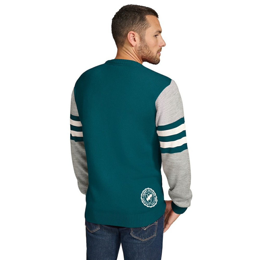 Tommy Hilfiger Acrylic Crewneck Pullover Sweater - Philadelphia Eagles Pullover