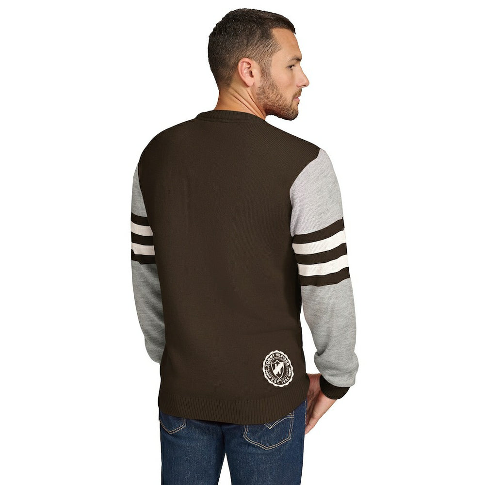 Tommy Hilfiger Acrylic Crewneck Pullover Sweater - Cleveland Browns Pullover