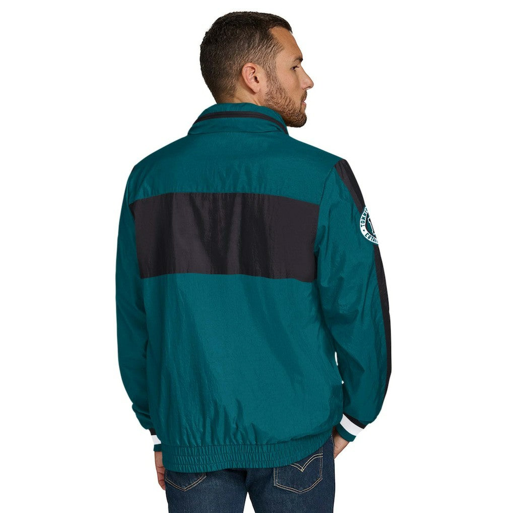 Tommy Hilfiger Gael Lightweight Half-Zip Hoodie Jacket - Philadelphia Eagles Hoodies