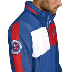 Tommy Hilfiger Gael Lightweight Half-Zip Hoodie Jacket - Buffalo Bills Hoodies
