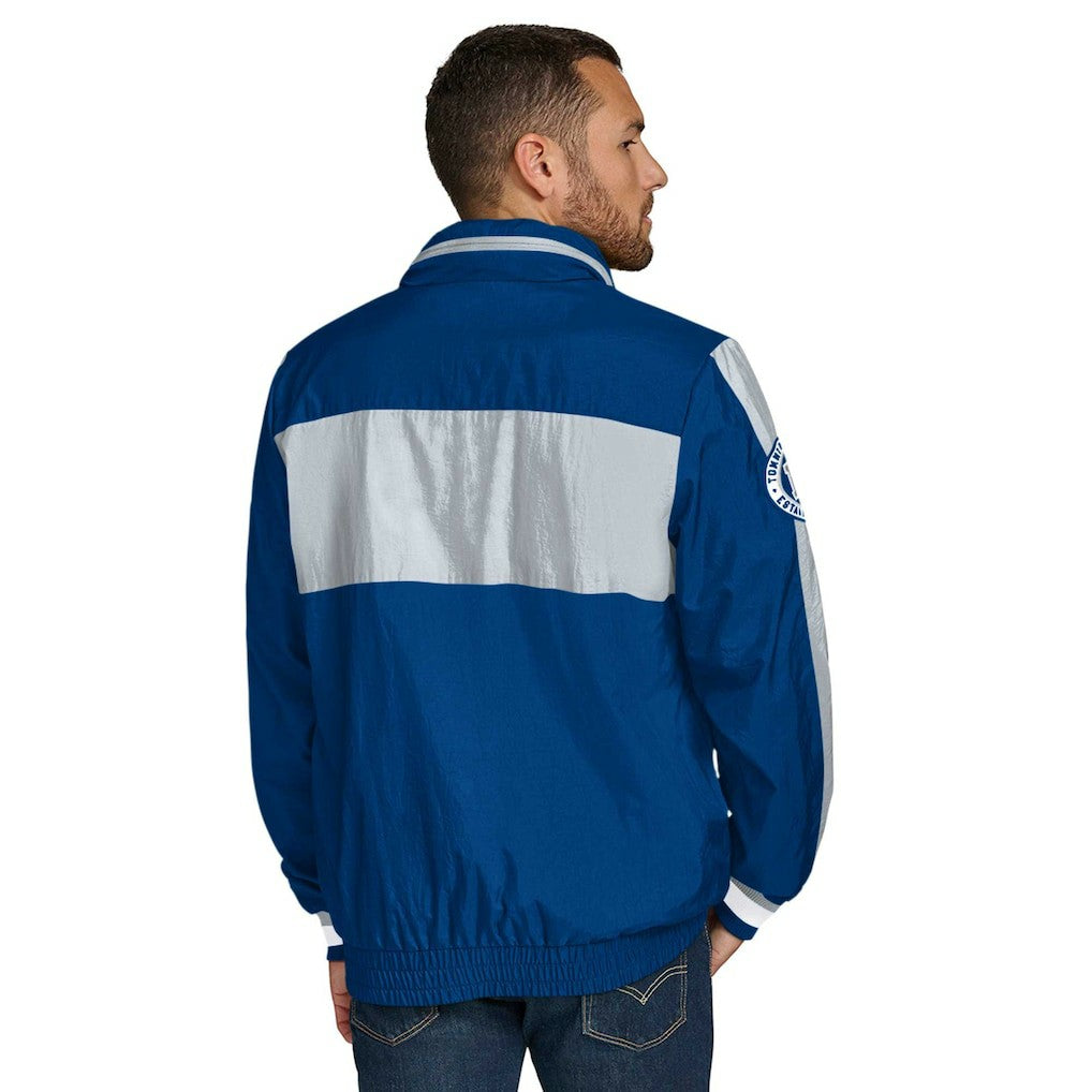 Tommy Hilfiger Gael Lightweight Half-Zip Pullover Hoodie Jacket - Indianapolis Colts Hoodies