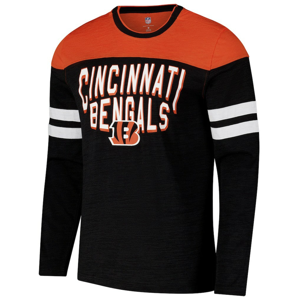 G-III Sports by Carl Banks Adaptive Hail Mary Long Sleeve T-Shirt - Cincinnati Bengals T-shirts