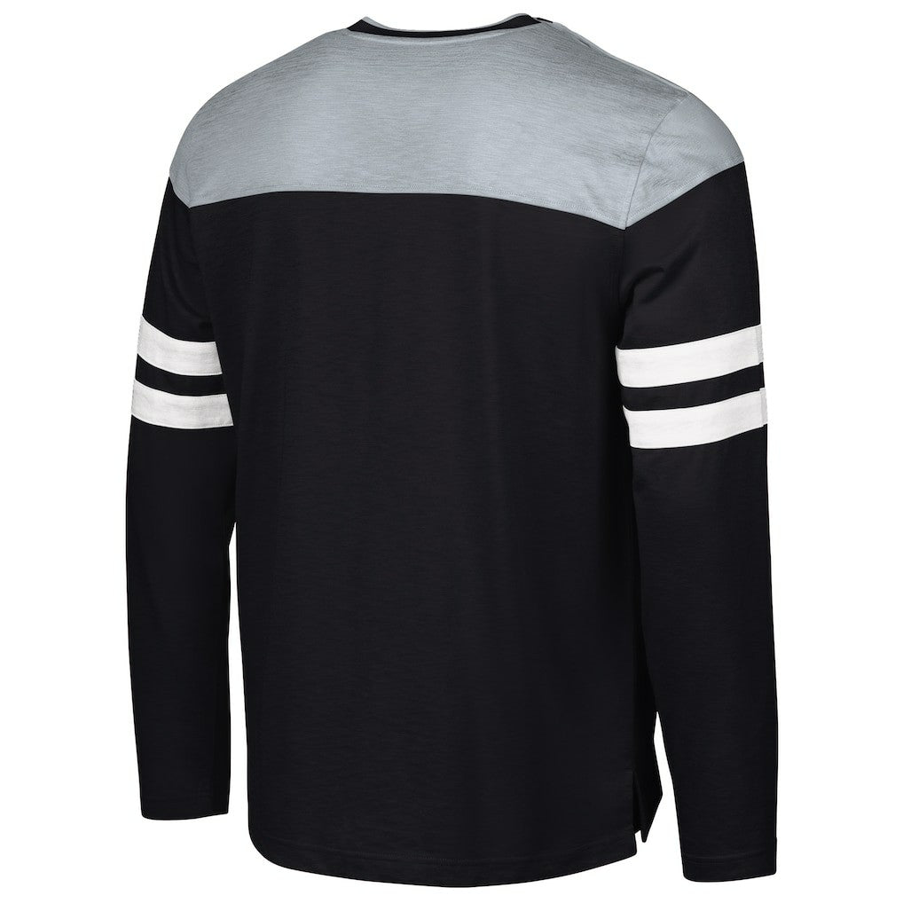 G-III Sports by Carl Banks Adaptive Hail Mary Long Sleeve T-Shirt - Las Vegas Raiders T-shirts