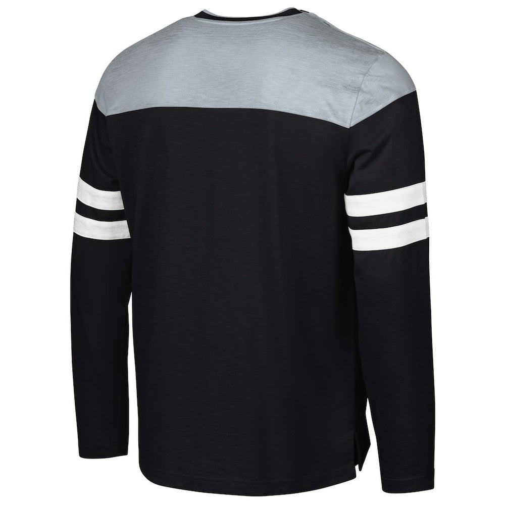 G-III Sports by Carl Banks Adaptive Hail Mary Long Sleeve T-Shirt - Las Vegas Raiders T-shirts