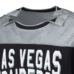 G-III Sports by Carl Banks Adaptive Hail Mary Long Sleeve T-Shirt - Las Vegas Raiders T-shirts