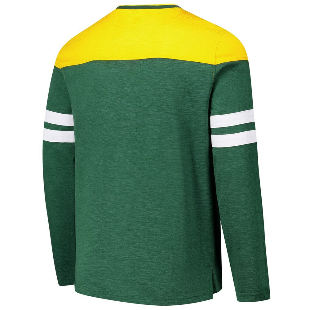G-III Sports by Carl Banks Adaptive Hail Mary Long Sleeve T-Shirt - Green Bay Packers T-shirts