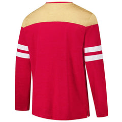 G-III Sports by Carl Banks Adaptive Hail Mary Long Sleeve T-Shirt - San Francisco 49ers T-shirts