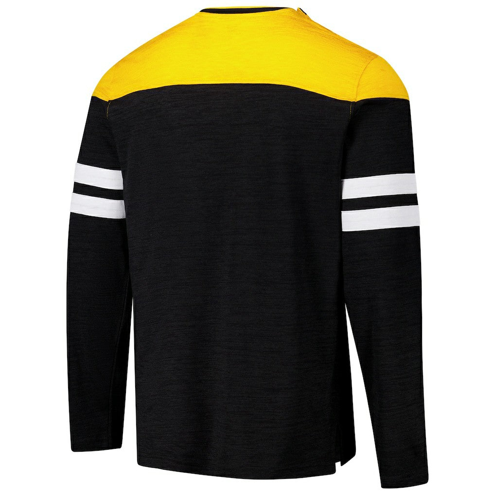 G-III Sports by Carl Banks Adaptive Hail Mary Long Sleeve T-Shirt - Pittsburgh Steelers T-shirts
