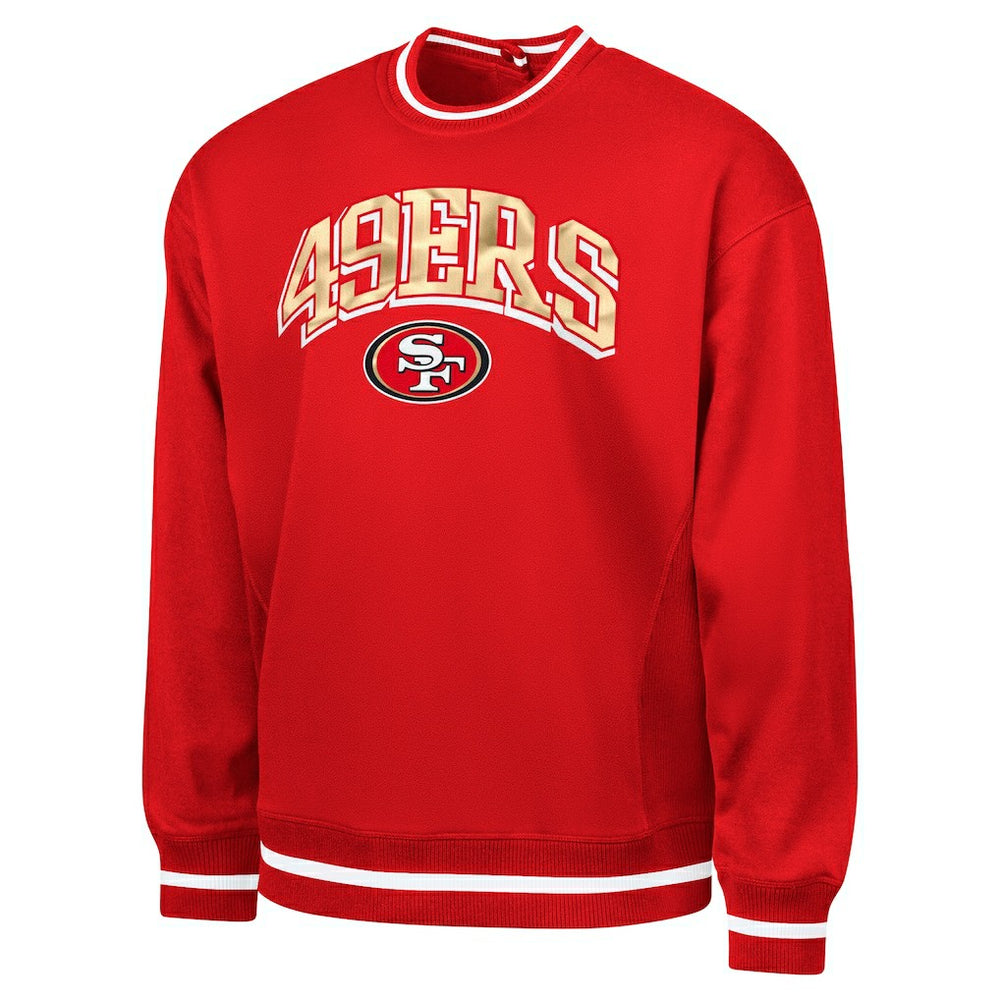 G-III Sports by Carl Banks Adaptive Blocker Fleece Pullover Sweatshirt - San Francisco 49ers Pullover