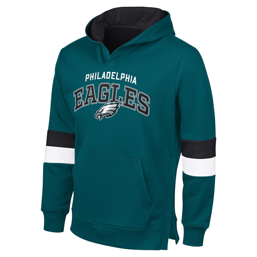 G-III Sports by Carl BanksMen's Adaptive Faceoff Pullover Hoodie - Philadelphia Eagles Hoodies