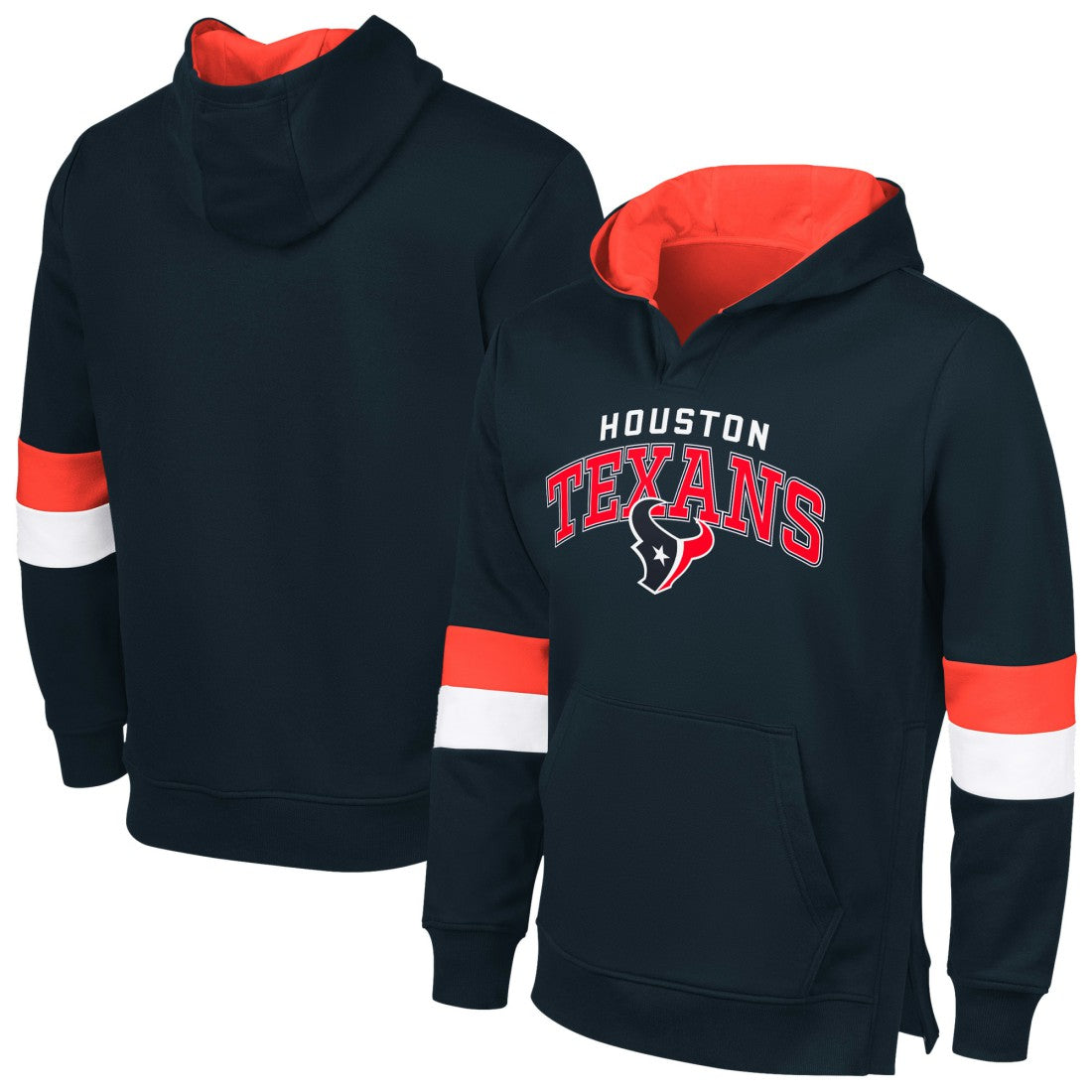 G-III Sports by Carl Banks Adaptive Faceoff Pullover Hoodie - Houston Texans Hoodies