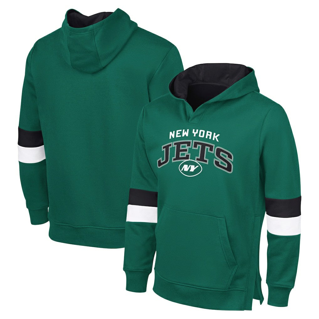 G-III Sports by Carl BanksMen's Adaptive Faceoff Pullover Hoodie - New York Jets Hoodies