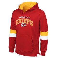 G-III Sports by Carl Banks Adaptive Faceoff Pullover Hoodie - Kansas City Chiefs Hoodies