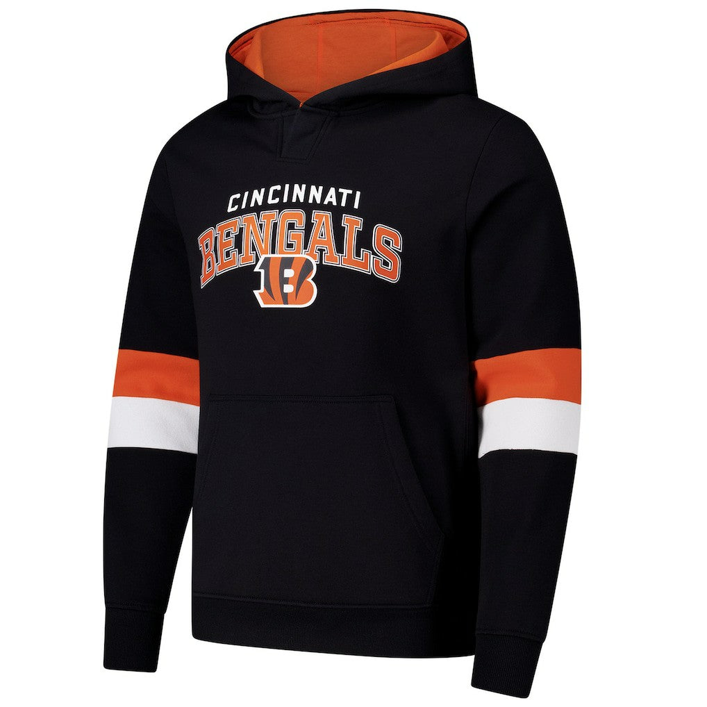 G-III Sports by Carl Banks Adaptive Faceoff Pullover Hoodie - Cincinnati Bengals Hoodies