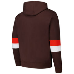 G-III Sports by Carl Banks Adaptive Faceoff Pullover Hoodie - Cleveland Browns Hoodies