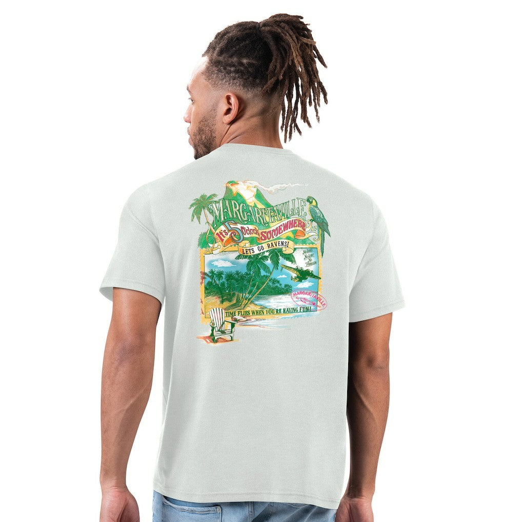 Margaritaville Time Flies T-Shirt - Baltimore Ravens T-shirts