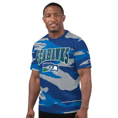 Starter Thursday Night Gridiron Classics Vintage Logo T-Shirt - Seattle Seahawks T-shirts