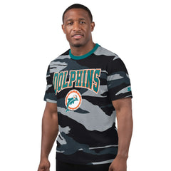 Starter Thursday Night Gridiron Classics Vintage Logo T-Shirt - Miami Dolphins T-shirts