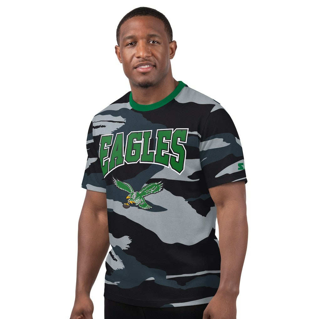 Starter Thursday Night Gridiron Classics Vintage Logo T-Shirt - Philadelphia Eagles T-shirts