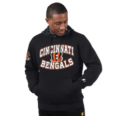 Starter Thursday Night Gridiron Pullover Hoodie - Cincinnati Bengals Hoodies