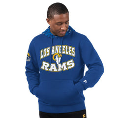 Starter Thursday Night Gridiron Pullover Hoodie - Los Angeles Rams Hoodies