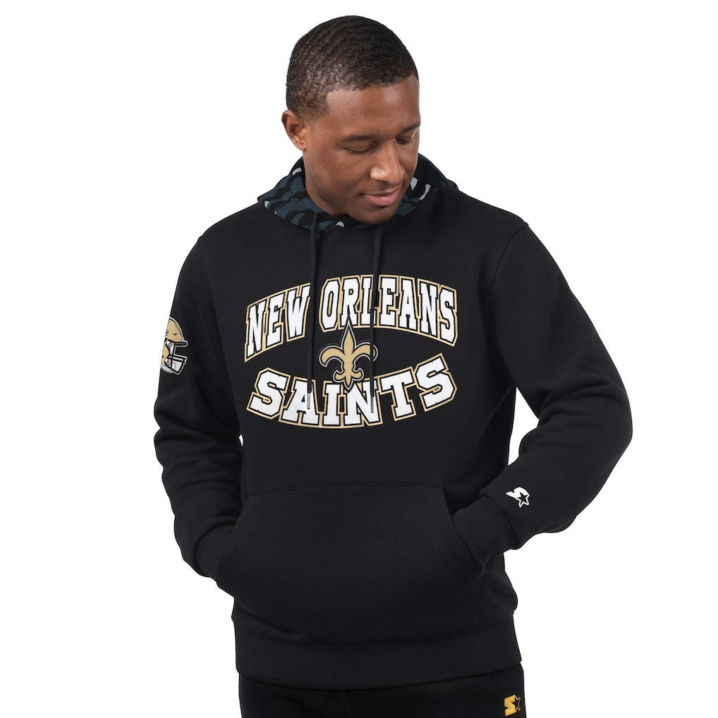 Starter Thursday Night Gridiron Pullover Hoodie - New Orleans Saints Hoodies