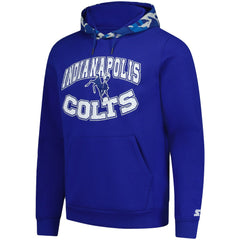 Starter Thursday Night Gridiron Vintage Logo Pullover Hoodie - Indianapolis Colts Hoodies