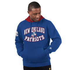 Starter Thursday Night Gridiron Vintage Logo Pullover Hoodie - New England Patriots Hoodies