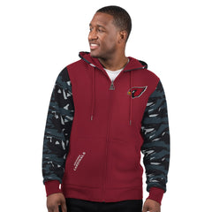 Starter Thursday Night Gridiron Full-Zip Hoodie - Arizona Cardinals Hoodies