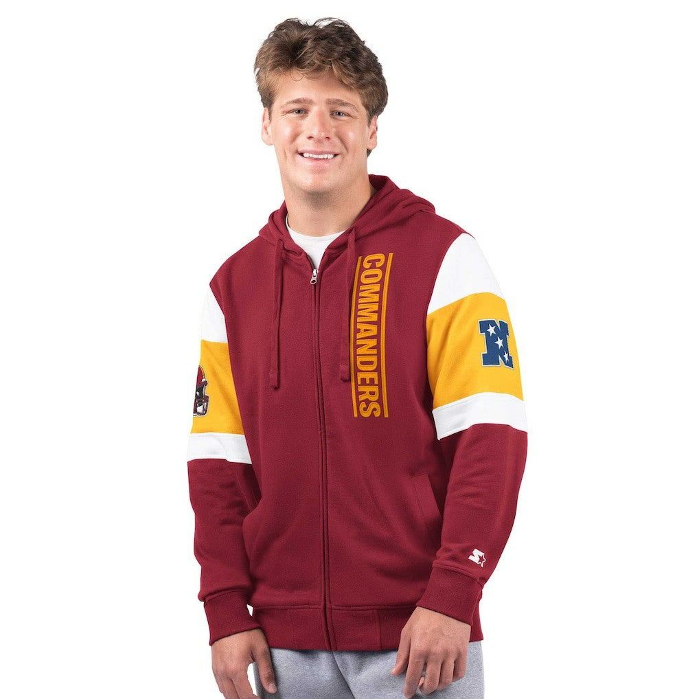 Starter Extreme Full-Zip Hoodie - Washington Commanders Hoodies